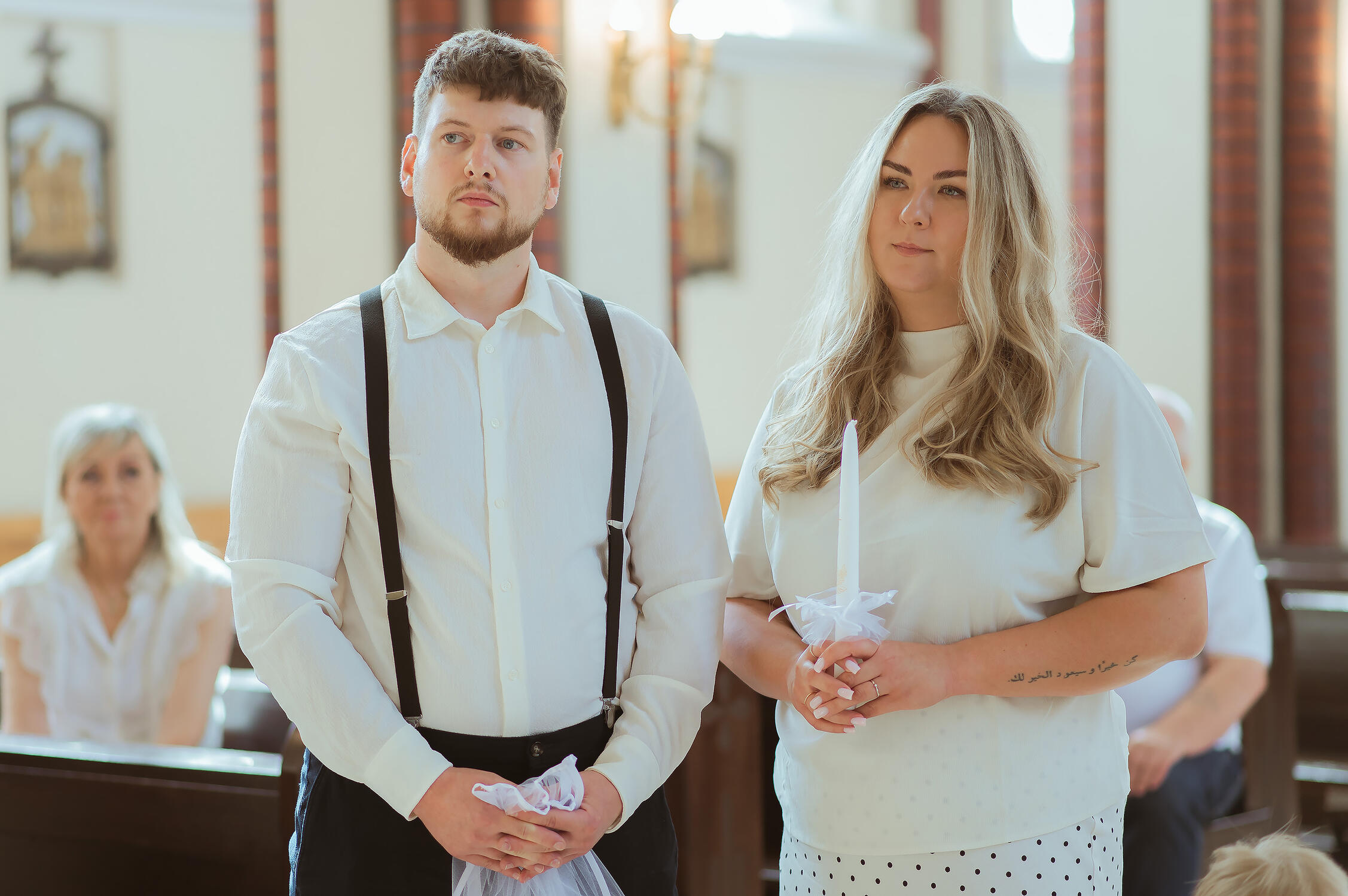 Krikšto tėvų portretas Krikšto tėvų portretas