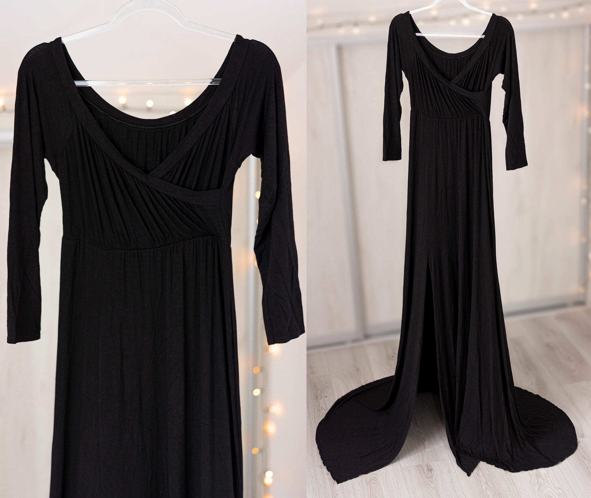 Untitled Juoda suknelė, suknelės nuoma nėštumo fotosesijai