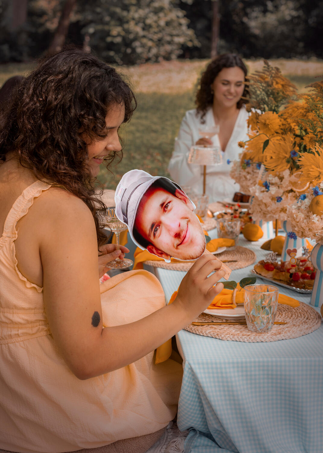 Mergvakario rekvizitai Mergvakario fotosesija